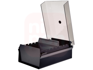 Fichário De Mesa 4x6 Fume - Acrimet