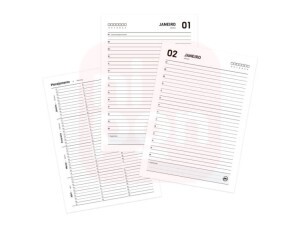 Agenda Executiva Permanente A5 Marrom e Cinza - DAC