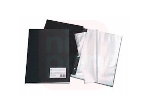 Pasta Catálogo C/10 Envelopes Finos - Preta