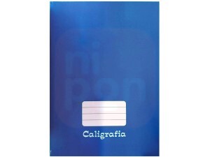 Caderno Caligrafia Vertical 48 Folhas Azul - Tamoio