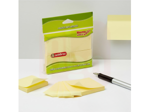 Post It 38x51 Amarelo 100 folhas 4 Blocos - Adelbras